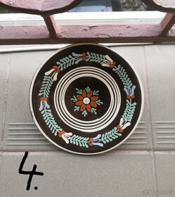 2 Pozdišovska keramika dekoratívne taniere na stenu - 3