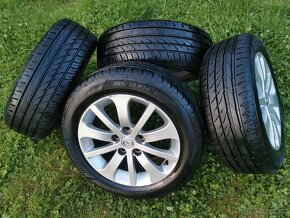 Mazda 5 letní alu komplet 5 x 114,3 (Matador 205/55/16) nové - 3