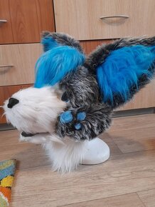 Furry/Cosplay/Maska/fursuit psa BUBBLE + Ocas - 3