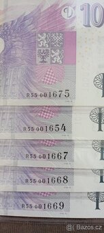 Výroční bankovky 30.let měnové odluky ČNB - 3