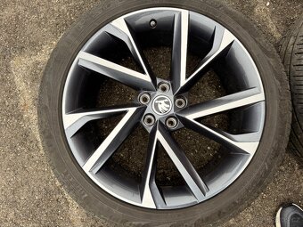 20” Alu kola Škoda Kodiaq vč letních pneu, dot 46/20 - 3