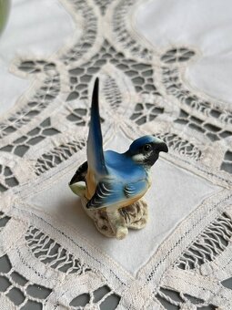 Porcelánové vintage figurky. Ptáci Capodimonte. - 3