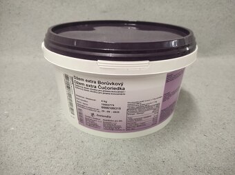 Extra džemy 4kg. Jahoda, Meruňka, Malina, Borůvka. - 3