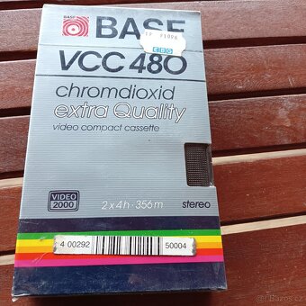 (originál zabalené)videokazety BASF vcc 480 - 3