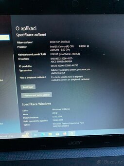 Notebook Acer – 8GB RAM, 120GB SSD + 320GB HDD, Windows 10 – - 3