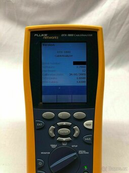 Síťový tester DTX 1800 společnosti Fluke Networks Analyzátor - 3