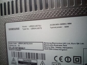Samsung UE50KU6072U - 3