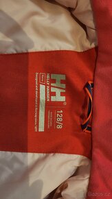 Prodám zimní lyžařkou bundu Helly Hansen vel 128 barva cihlo - 3