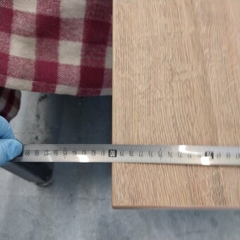 Deska na stůl 130x80x3,6cm Dub Sherman - 3