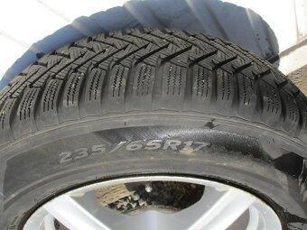 ALU kola 5X130 TOUAREG 7,5X17 ET55 pneu 235/65/17 - 3