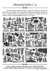 Historický betlém č. 24 - Turnovsko - 6 archů - 3