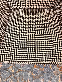 Křeslo IKEA STRANDMON – kohoutí stopa - 3