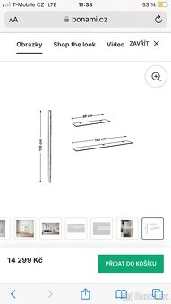 Police, policova stěna , modulární policova stěna - 3