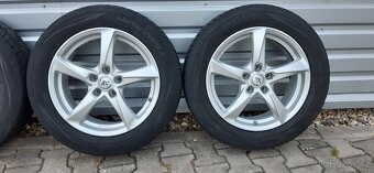 Alu sadu 5x112 r17 RC vw Tiguan zimní pneu - 3