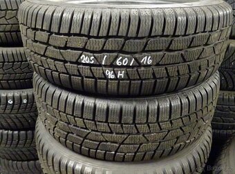 Zimní pneu Continental, 205/60/16 96H, 2 ks, 9 mm - 3