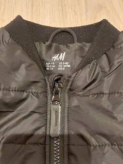 Prošívaná slabší bunda HaM vel. 116 - 3