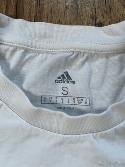 triko bile adidas - 3
