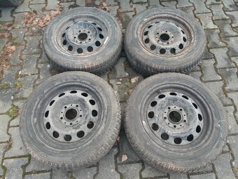 zimní kola na BMW E36 ocelové disky originál BMS 6 ½ Jx15H2 - 3