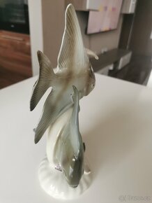 Predám starú sošku ryby Royal dux - 3