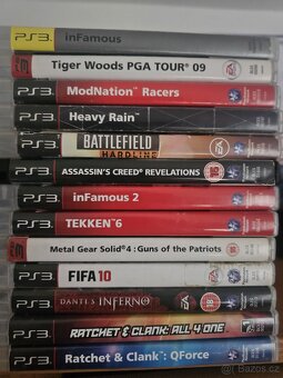 Playstation 3 Slim + Hry - 3
