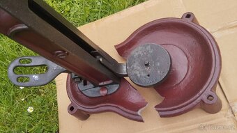 Velmi stará francouzska špuntovačka láhví, 70cm - 3