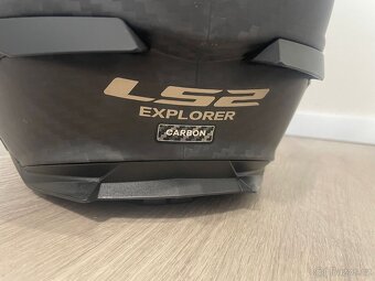 Carbon přilba LS2 vel.M zánovní - 3