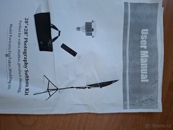 Prodám foto studio komplet. - 3