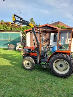 Malotraktor kubota GL 25 Grandel s čelním nakladačem - 3