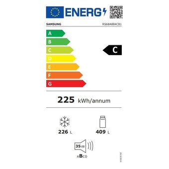 Americká lednice Samsung RS8000 RS68A884CB1/EF černá - 3