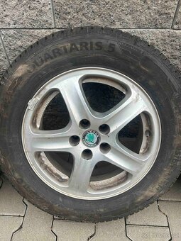 Prodám alu disky, včetně celoročních pneu a rezervy - 3