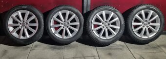 16"HEZKÁ ZIMNÍ OBUTÁ ALU KOLA 5x100 ORIG VW POLO 6 - 3