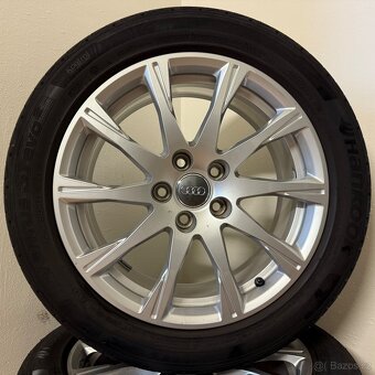 AUDI A4 B9 5x112 R17 ET38+LETNÍ 225/50R17 6/2mm - 3