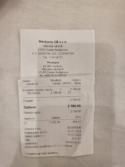 Monitor dechu NANNY - 3