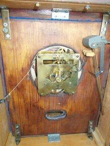 Rámové hodiny modré - 3