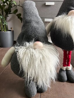 Vánoční skřítek teleskopický, cca 50-70cm, 2ks - 3