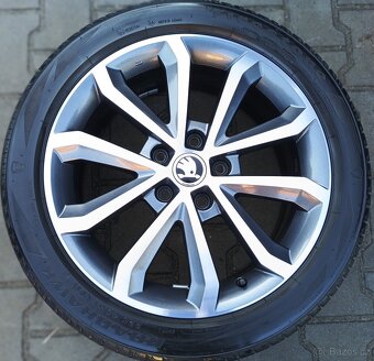 Originál sada disků Škoda Octavia III 5x112 R17 Hawk - 3