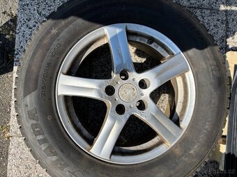 Alu kola 5x114,3 zimní pneu - 3