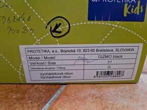 Dětské celoroční boty Protetika Gizmo velikost 31 - 3