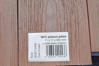 Plotove prkno WPC oak brown obla - 120ks - 3