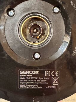 Rychlovarná konvice Sencor - 3