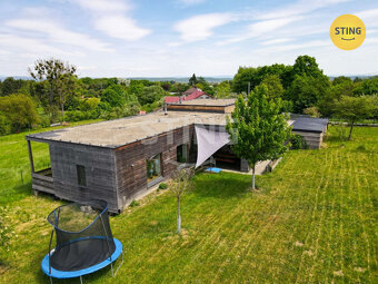 Moderní dřevostavba 6+kk se zahradou 2600m2, Žádlovi, 132395 - 3