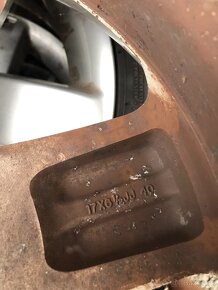 PRODÁM 4 KUSY ALU NISSAN XTRAIL 17 + INFINITY EVIRO LETNÍ - 3