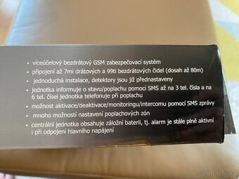 Zabezpečovací bezdrátový systém iGet Security M2B - 3