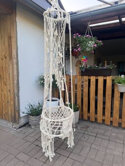 Houpačka macrame - 3