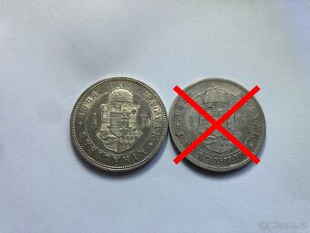 Rakúsko Uhorsko 1 zlatníky forint florint - strieborné mince - 3