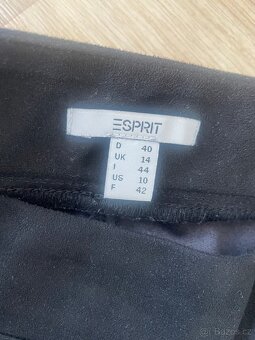 Velurové kalhoty Esprit vel. 40 - 3