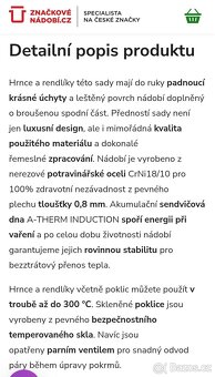 Sada nádobí Kolimax, nepoužité. Top kvalita - 3
