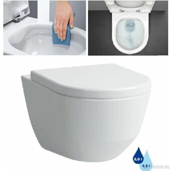 Záchodová mísa Laufen Pro rimless - 3