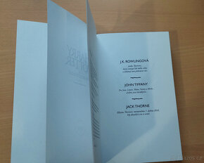 NOVÁ Harry Potter a prokleté dítě, část 1,2 - 3