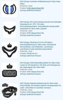 Valve Index – kompletní sada + příslušenství KIWI Design - 3